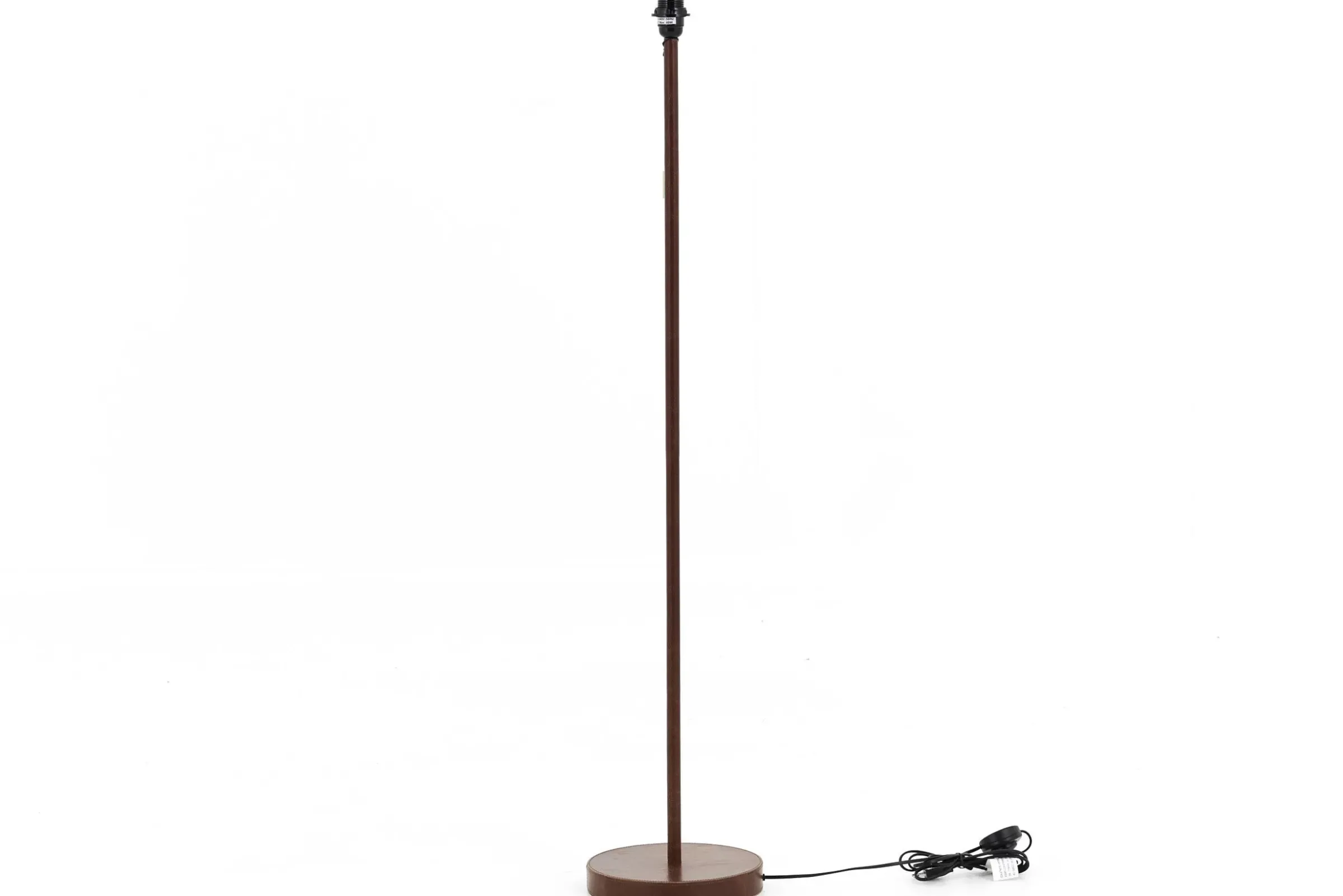 Eclairage^Flamant Roland, Lampadaire, Cuir