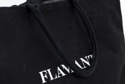 Fete Des Meres^Flamant Sac , Sac Shopping, Jute, Noir