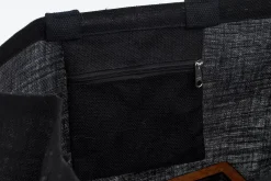 Fete Des Meres^Flamant Sac , Sac Shopping, Jute, Noir