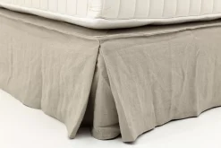 Des Lits^Flamant Sandrine, Lit Double, Avec Tete De Lit, Housse, 160Cm