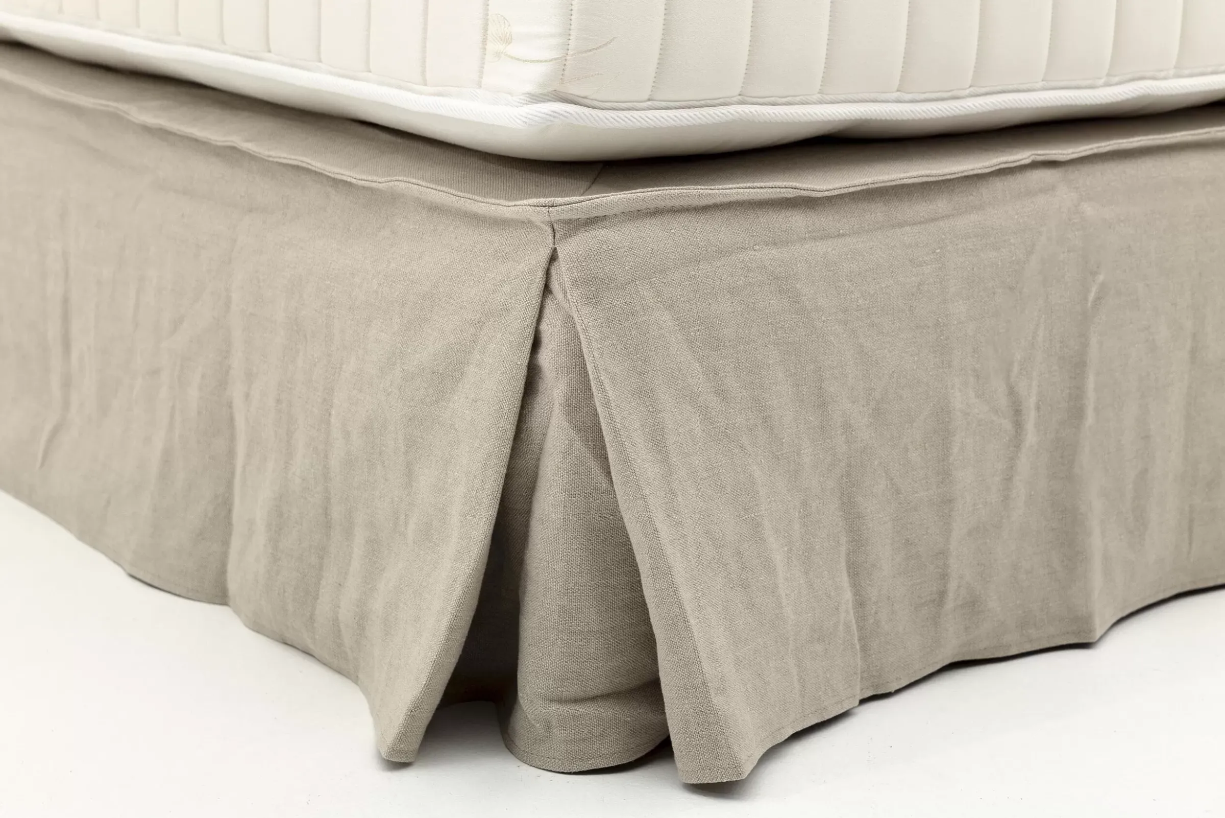 Des Lits^Flamant Sandrine, Lit Double, Avec Tete De Lit, Housse, 180Cm