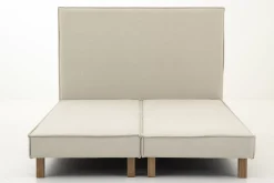 Des Lits^Flamant Sandrine, Lit Double, Avec Tete De Lit, Fixe, 160Cm
