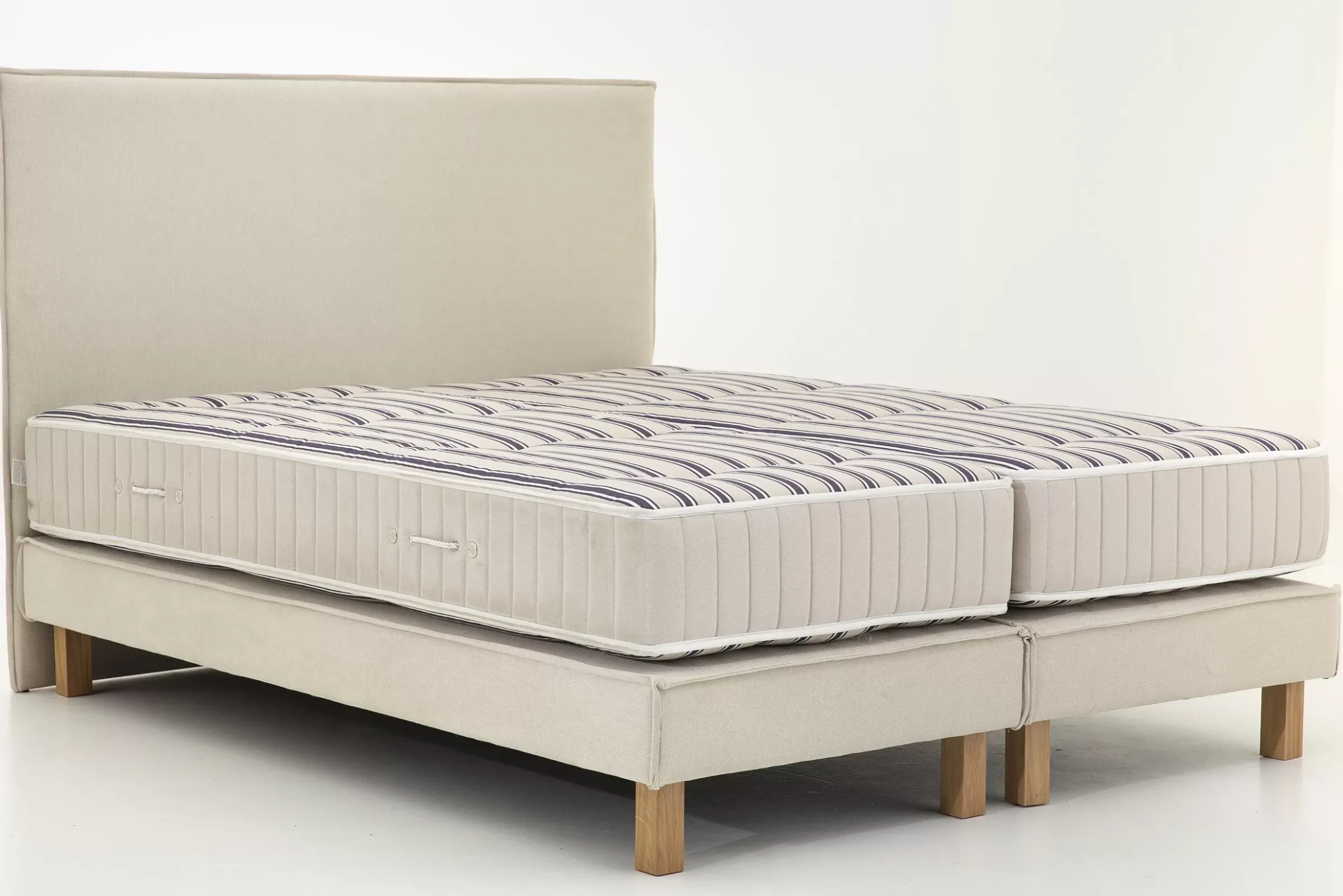 Des Lits^Flamant Sandrine, Lit Double, Avec Tete De Lit, Fixe, 180Cm