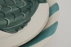 Assiettes, Plats Et Bols^Flamant Sangha, Assiette, 28 Cm, Rayures