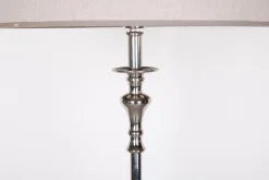 Eclairage^Flamant Sorah, Lampadaire, Laiton Et Nickel