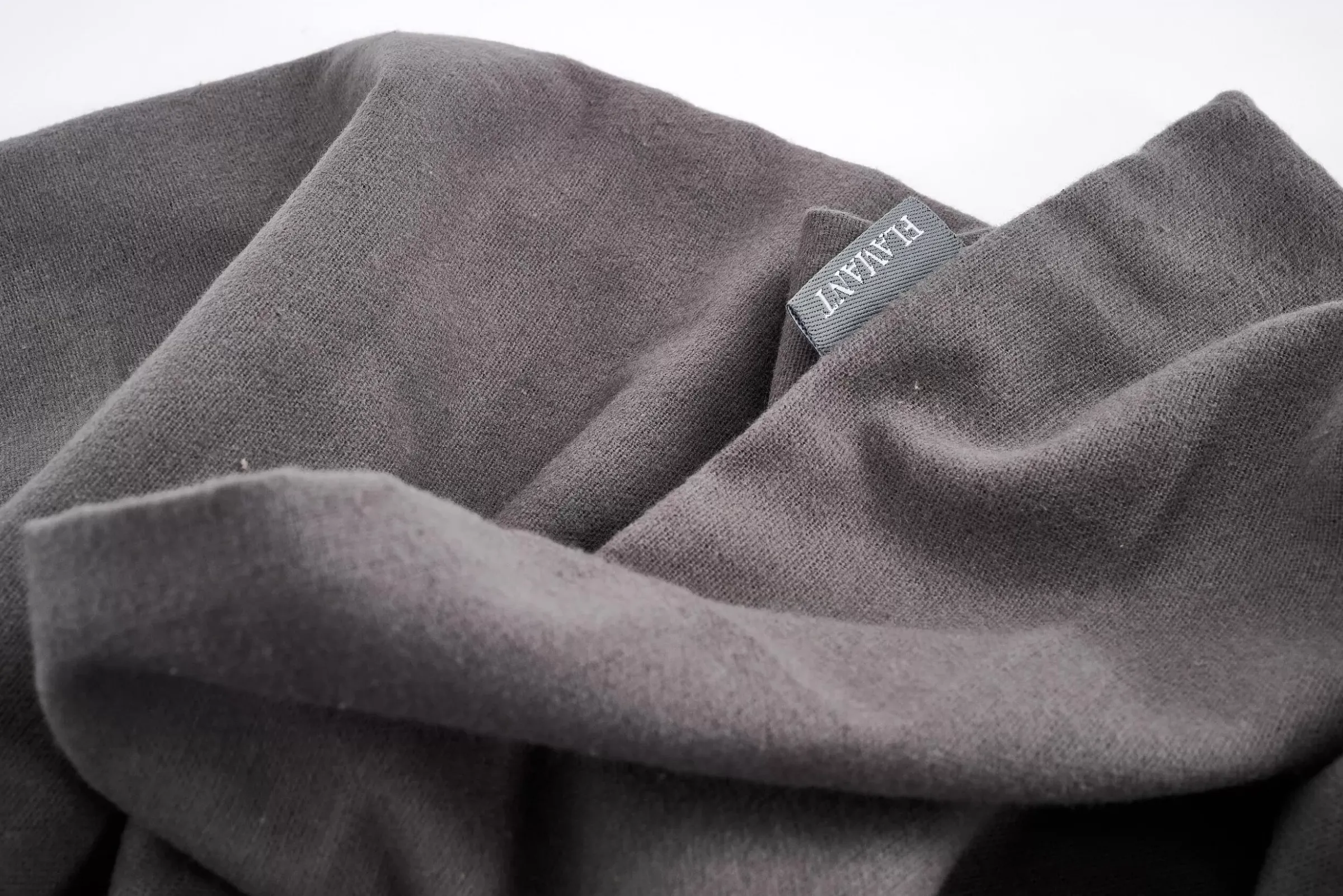 Draps De Lit^Flamant Stefano, Housse De Couette, 240X220, Rayures Grises, Taies D'Oreiller Non Incluses