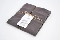 Draps De Lit^Flamant Stefano, Taie D'Oreiller, Lot De 2, 65 X 65, Rayures Grises