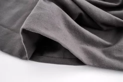 Draps De Lit^Flamant Stefano, Taie D'Oreiller, Lot De 2, 65 X 65, Rayures Grises