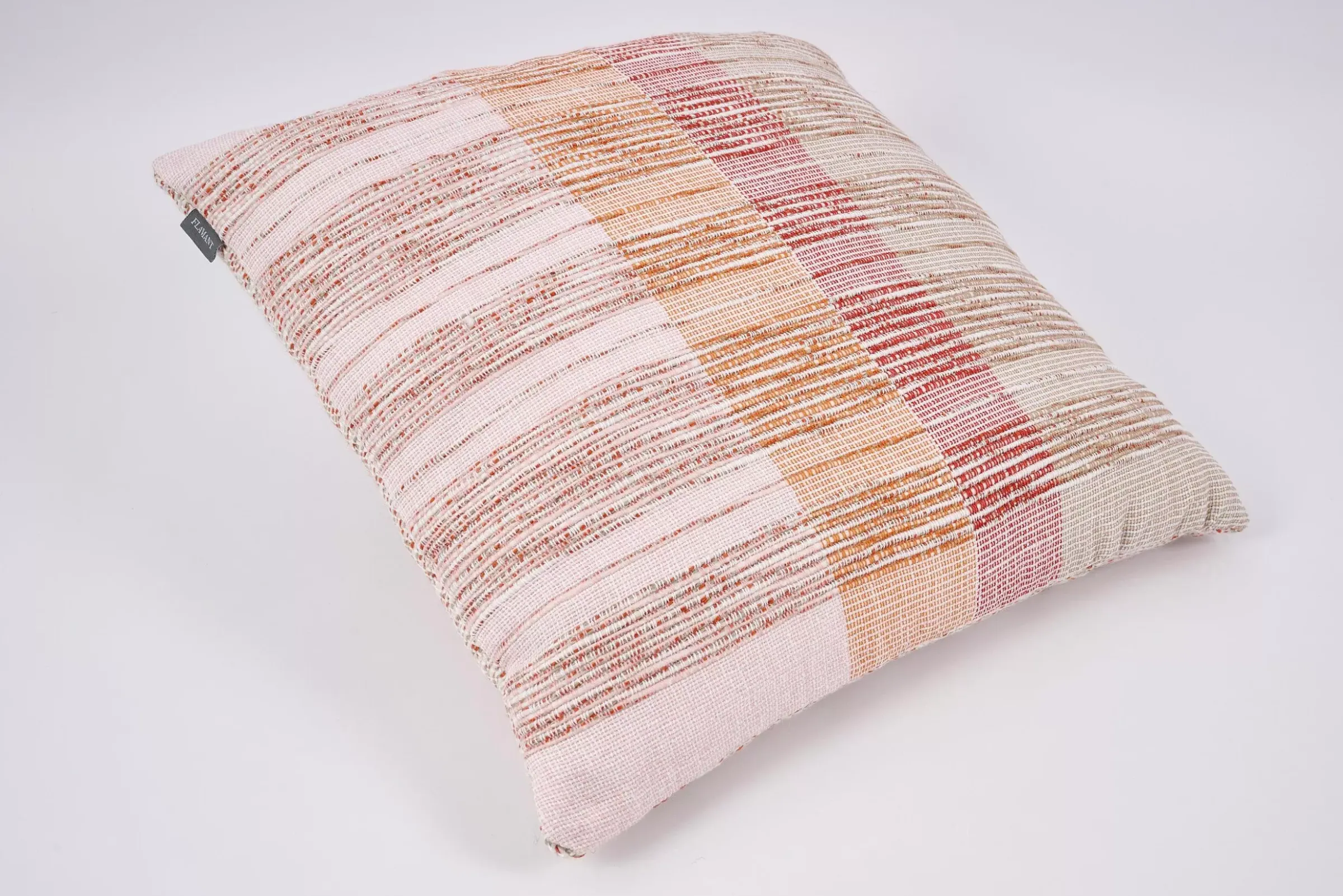 Textiles De Maison^Flamant Tanina, Coussin, Orange, Modele 1