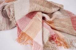 Fete Des Meres^Flamant Tanina, Plaid, Orange