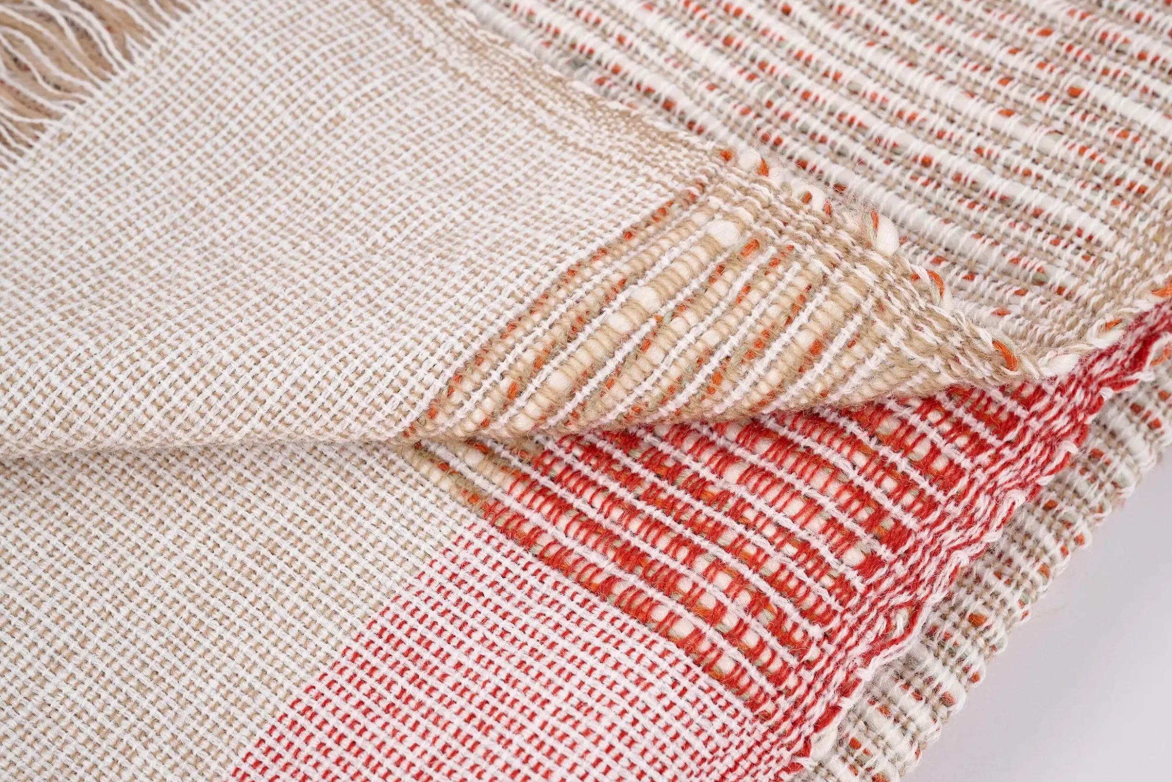 Fete Des Meres^Flamant Tanina, Plaid, Orange