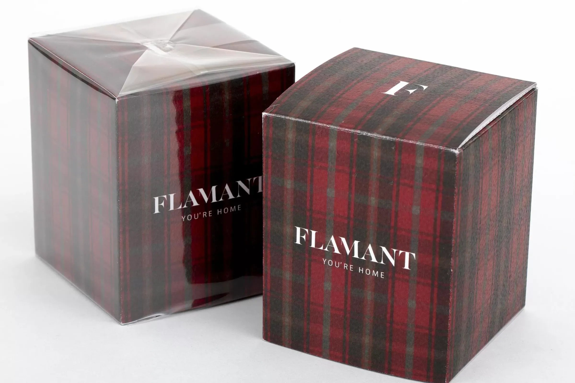 Décoration^Flamant Tartan, Bougie Parfumee