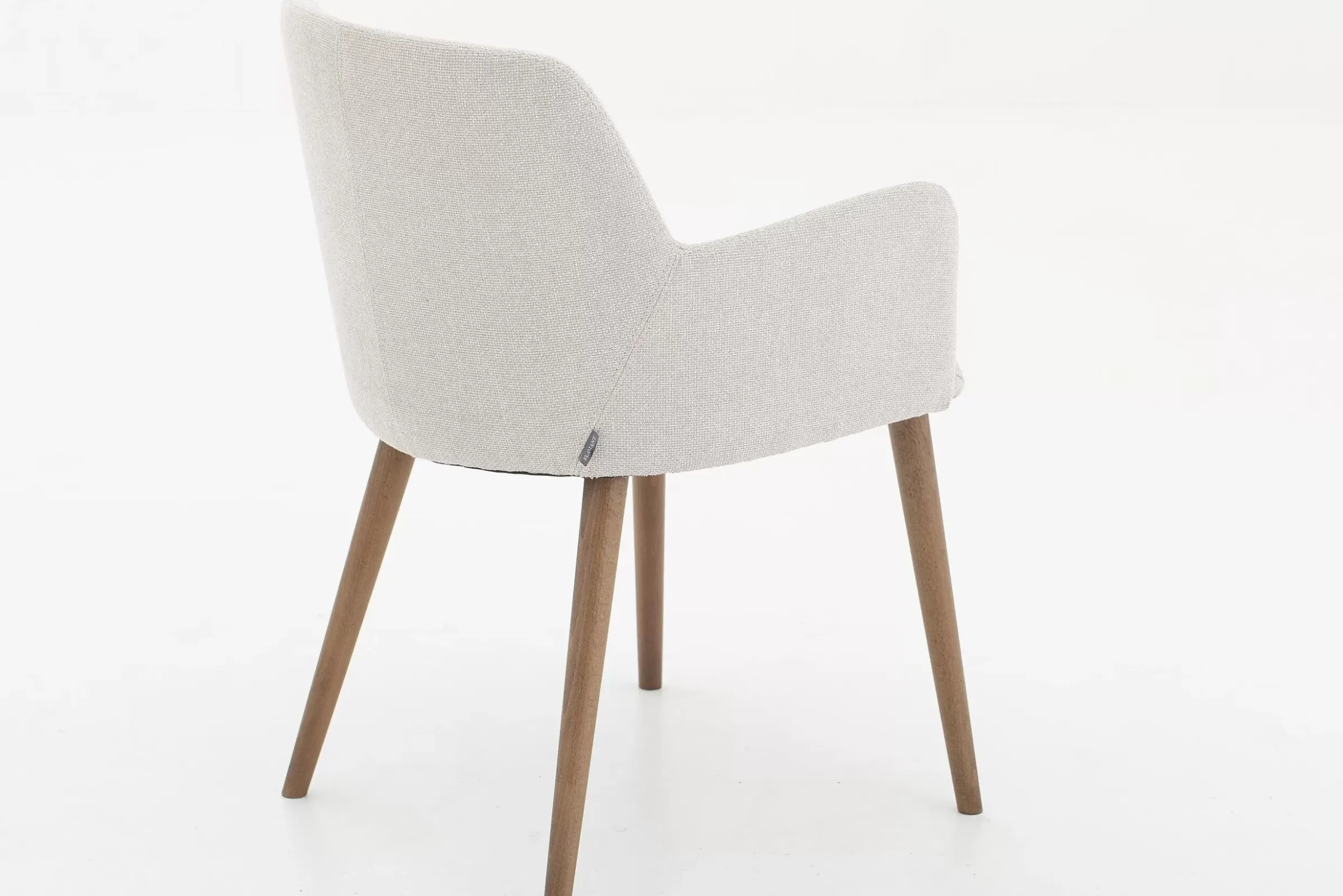 Chaises^Flamant Terni, Fauteuil, Lin Naturel