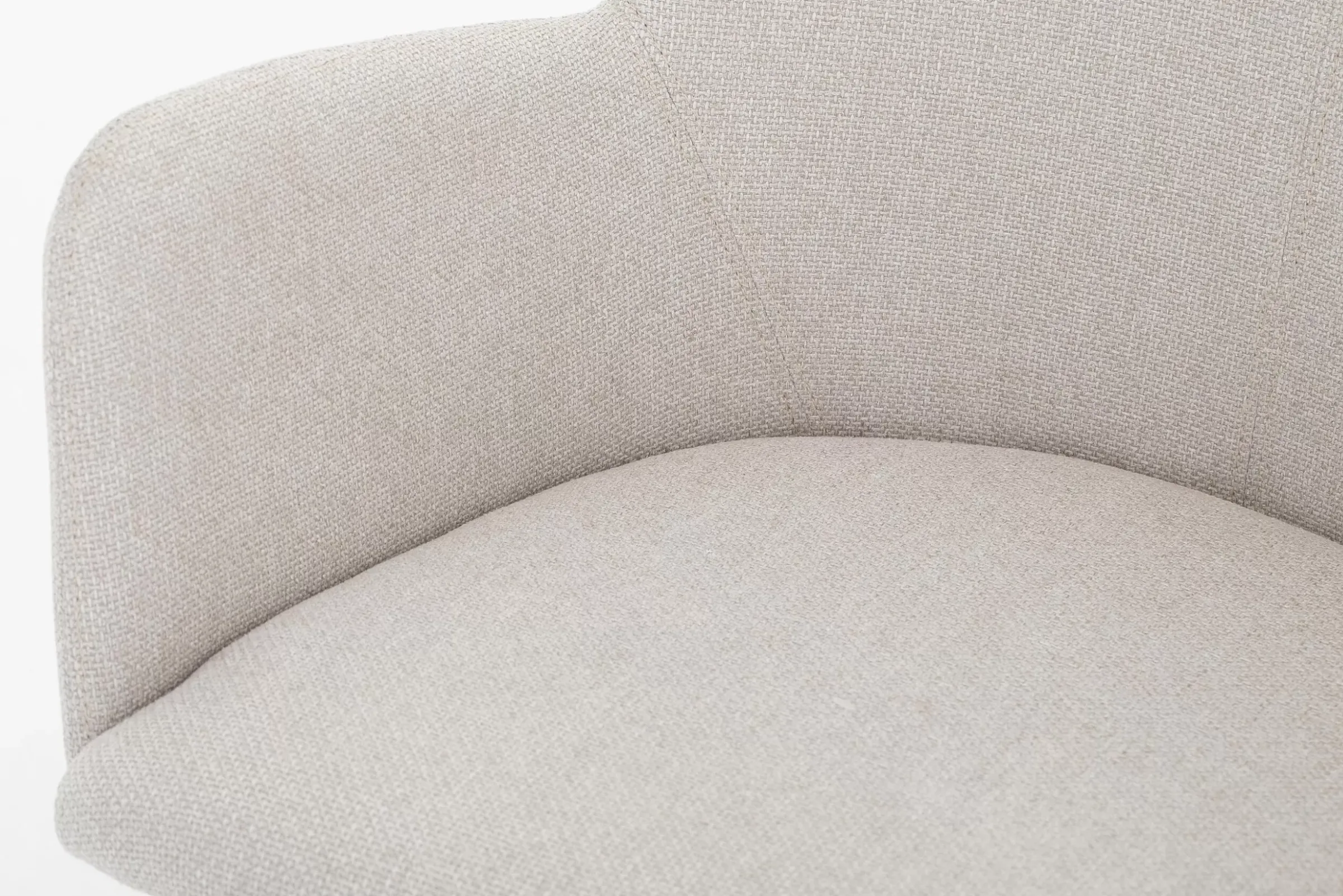 Chaises^Flamant Terni, Fauteuil, Lin Naturel
