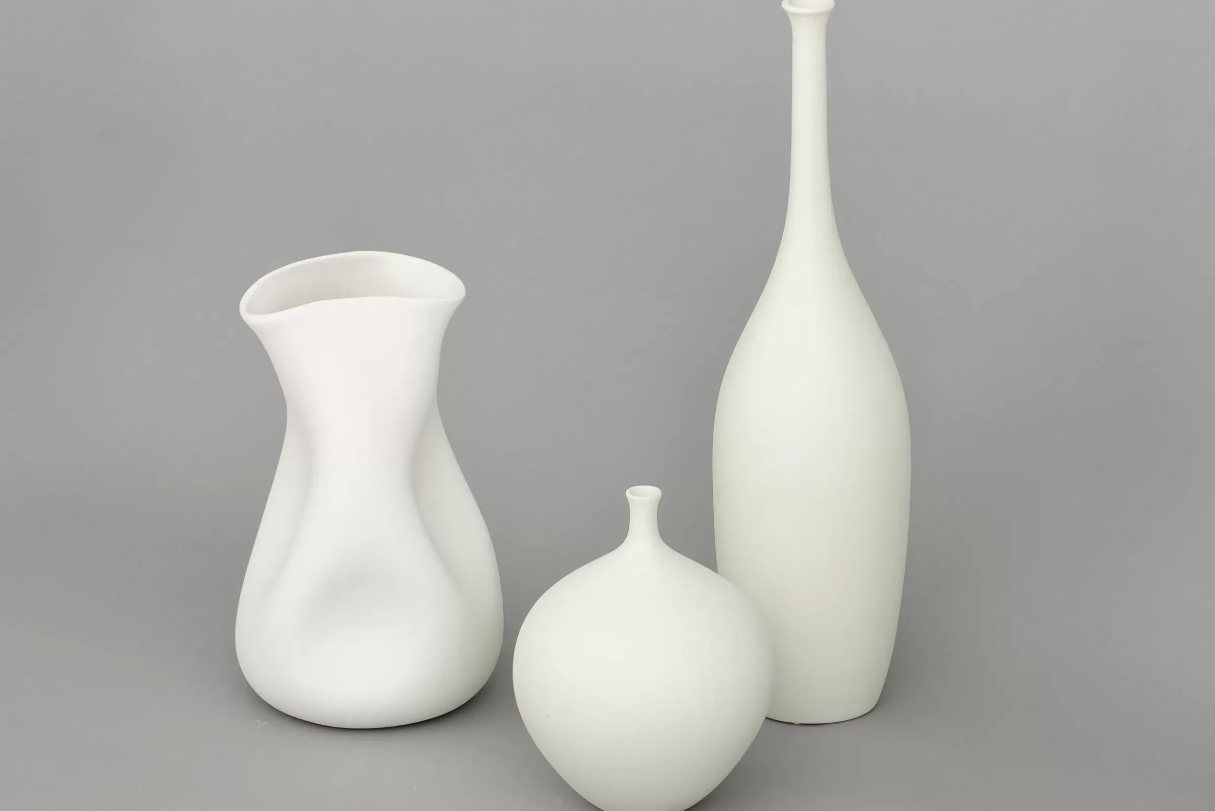 Décoration^Flamant Tess, Vase, Ceramique, Blanc, Modele 1