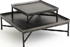 Accessoires^Flamant Tinsley, Plateau, Metal, Noir, S