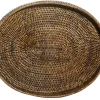 Accessoires^Flamant Togo, Plateau, Ovale, Avec Bord, Roseau, 46Cm