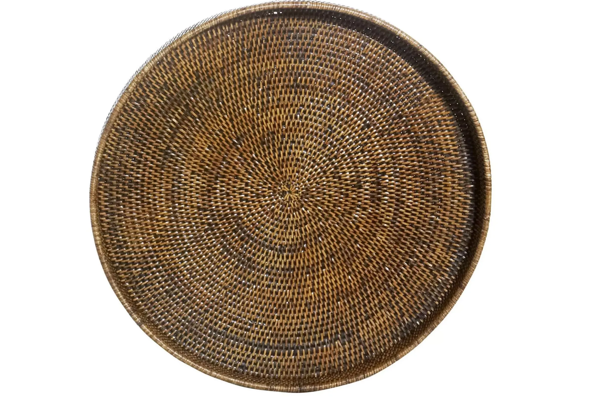 Accessoires^Flamant Togo, Plateau, Rond, Roseau, 48Cm