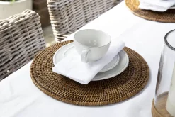 Textiles De Salle A Manger Et De Cuisine^Flamant Togo, Sous-Plat, Reed, Rond