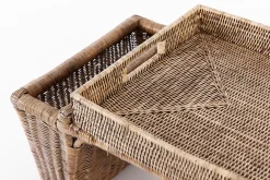 Accessoires^Flamant Togo, Table De Petit Dejeuner, Roseau