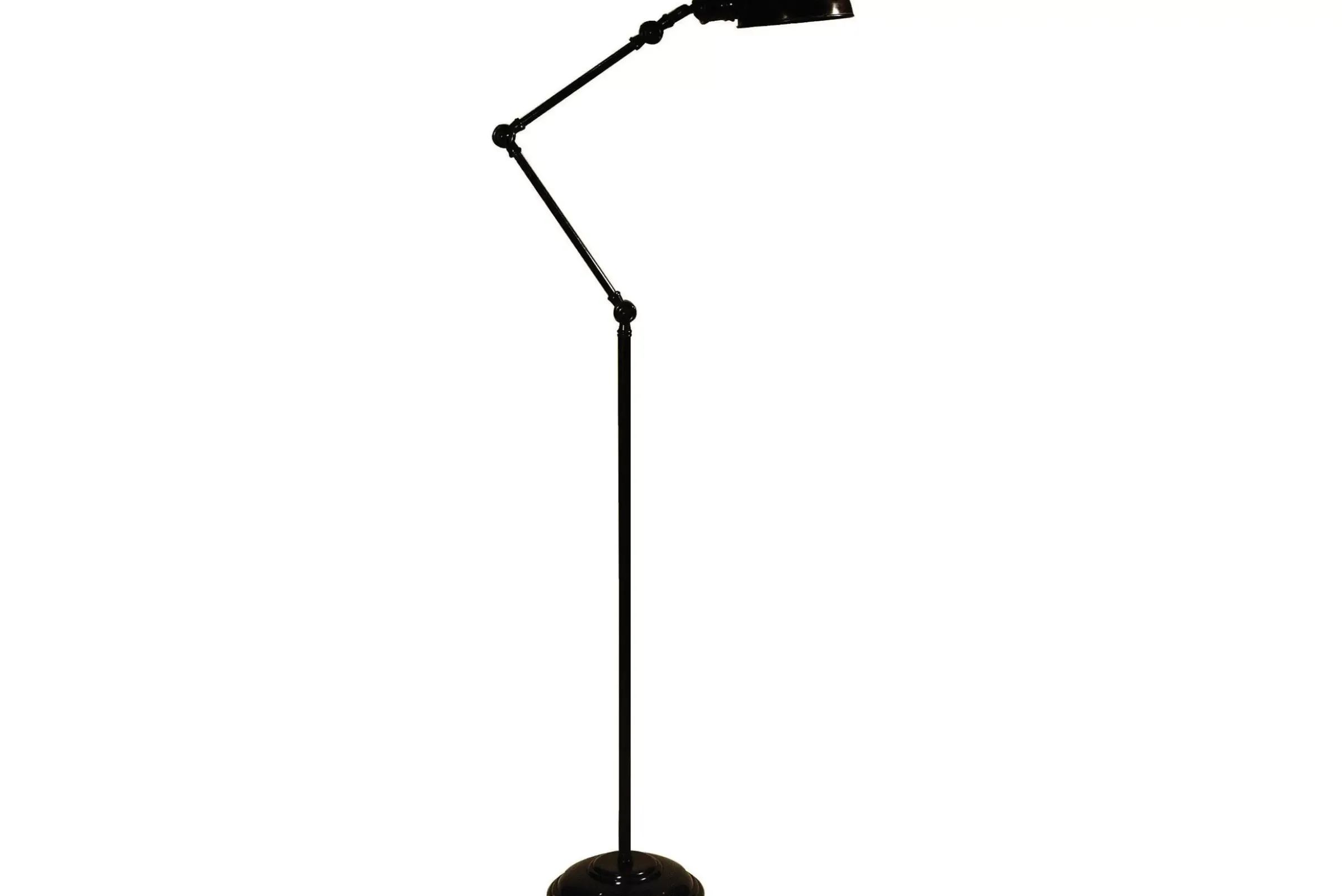 Eclairage^Flamant Twist, Lampadaire, Laiton, Reglable