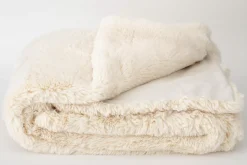 Textiles De Maison^Flamant Veronica, Plaid, Fausse Fourrure