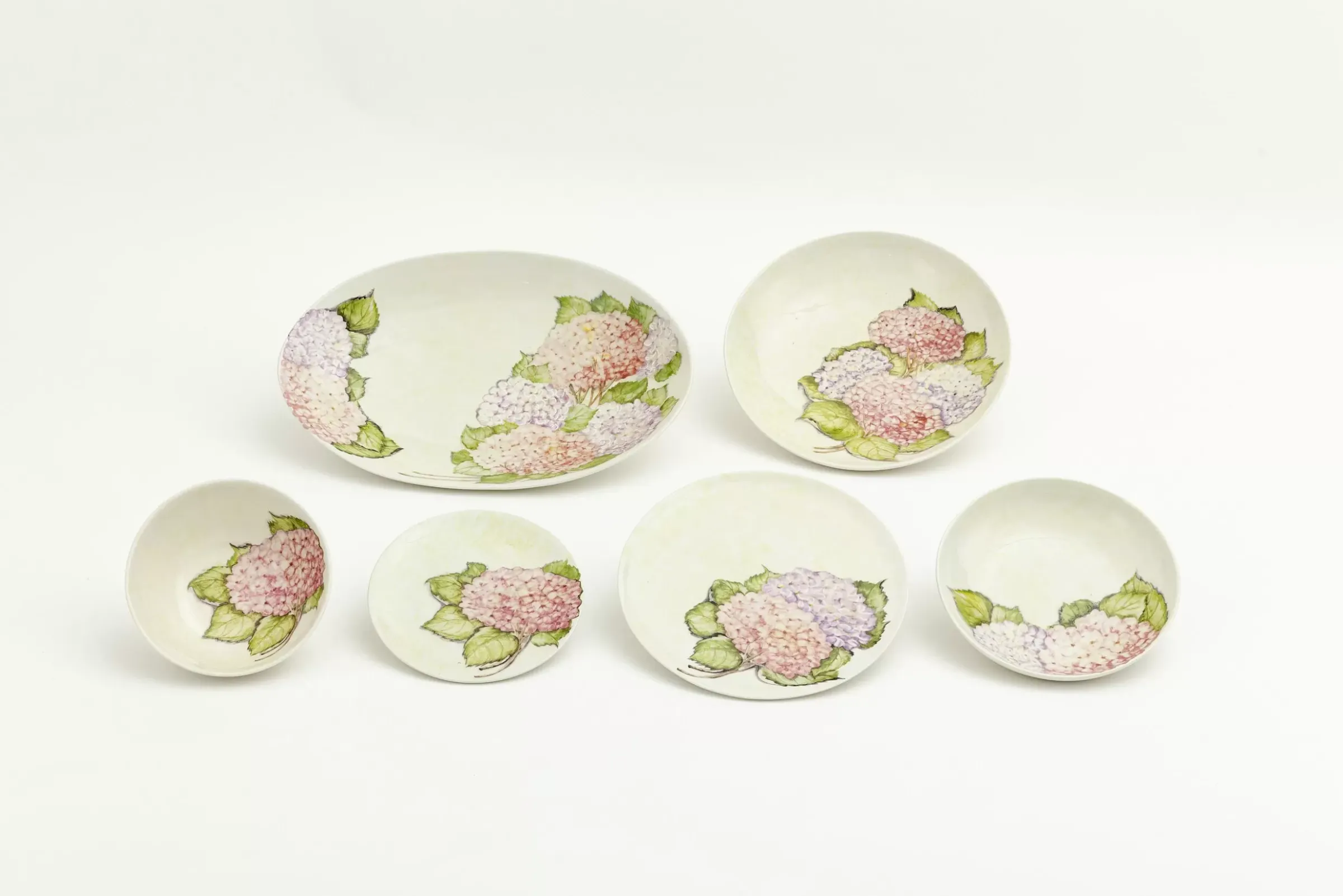 Assiettes, Plats Et Bols^Flamant Villosa, Assiette Creuse, Ceramique, Fleurs