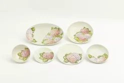 Assiettes, Plats Et Bols^Flamant Villosa, Bol De Service, Ceramique, Fleurs, Rond