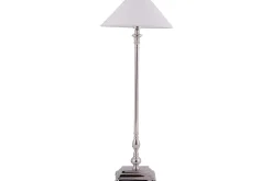 Eclairage^Flamant Vinci, Lampe De Table, Laiton Et Nickel