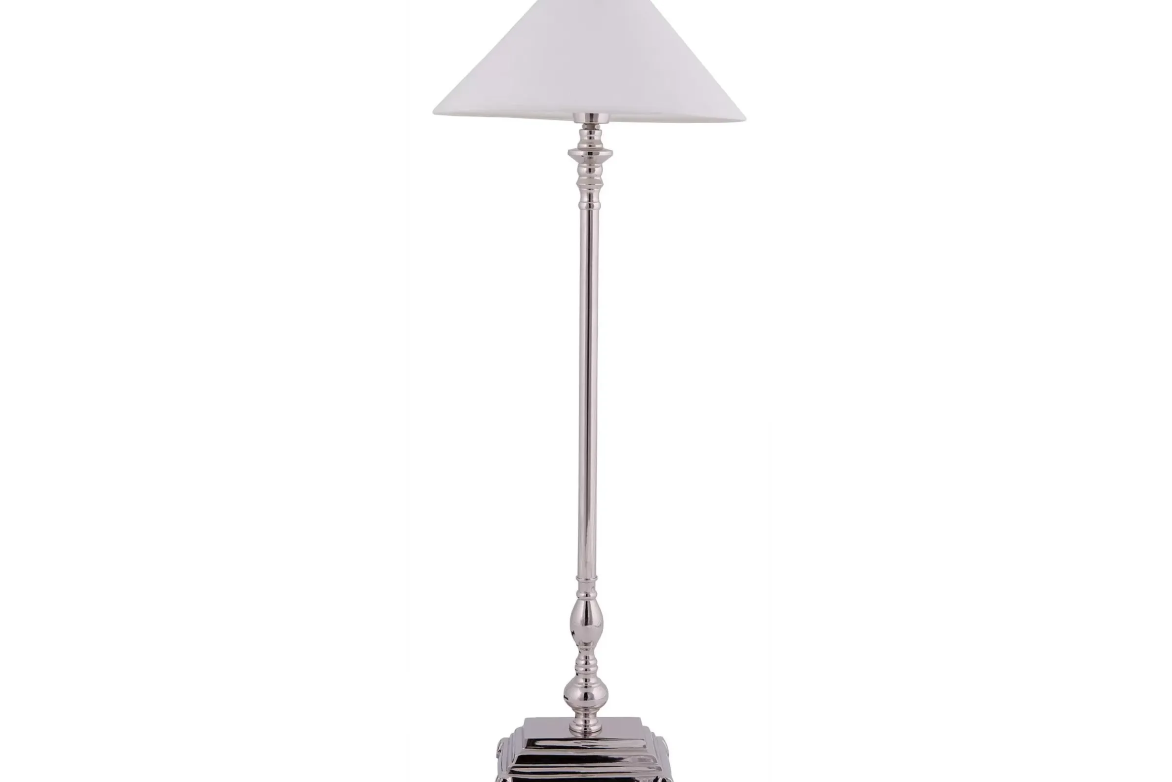 Eclairage^Flamant Vinci, Lampe De Table, Laiton Et Nickel