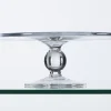 Accessoires^Flamant Vinci, Presentoir A Gateaux, Verre, 31 Cm