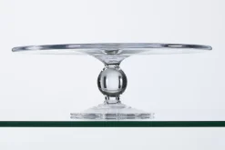 Accessoires^Flamant Vinci, Presentoir A Gateaux, Verre, 31 Cm