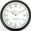 Fete Des Meres^Flamant Walters, Horloge Murale, Noir