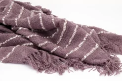 Textiles De Maison^Flamant Wrington, Plaid, Violet