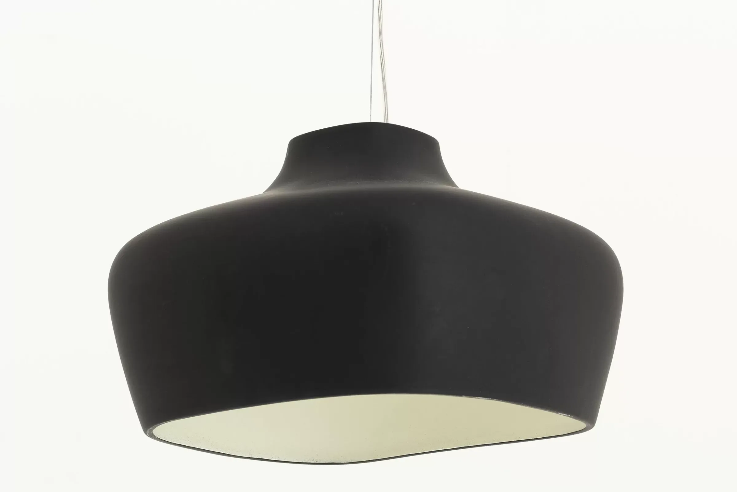 Eclairage^Flamant Wyatt, Lampe A Suspension, Noir/Blanc, Modele 3