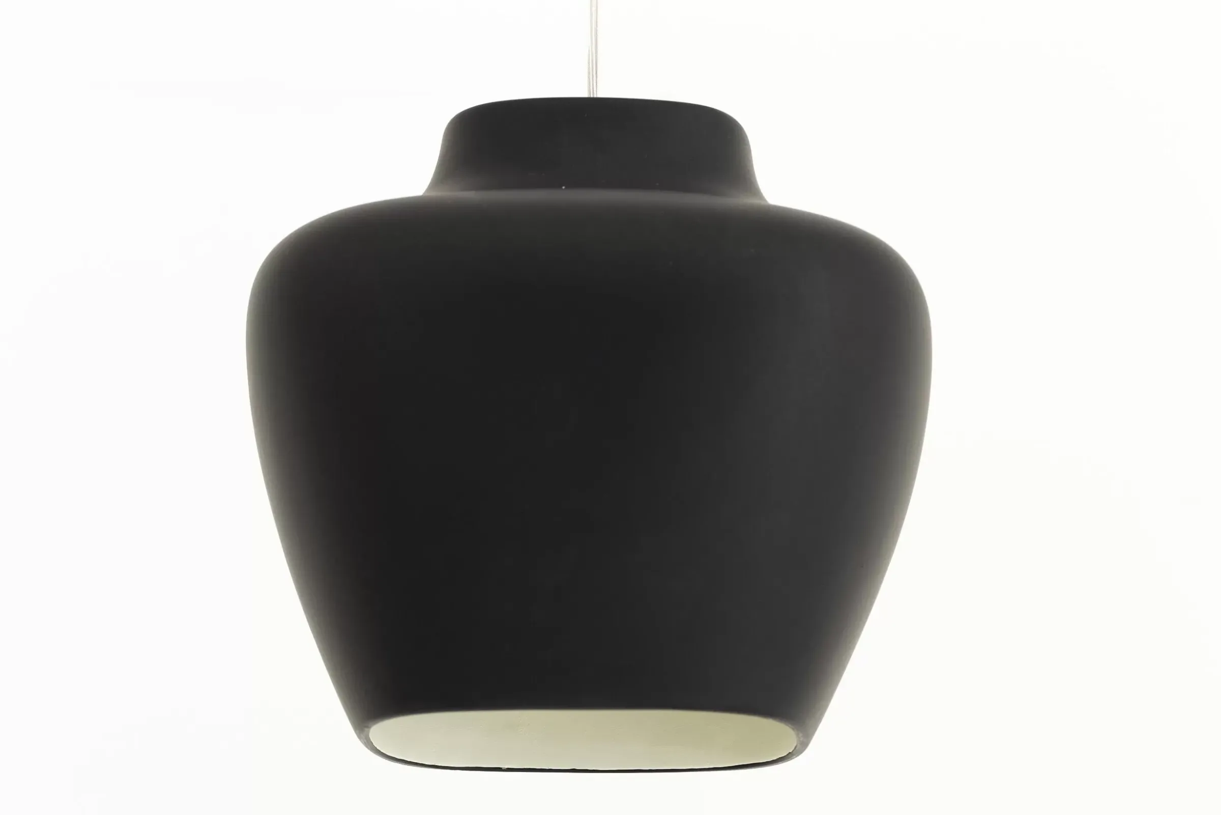 Eclairage^Flamant Wyatt, Lampe A Suspension, Noir/Blanc, Modele 1