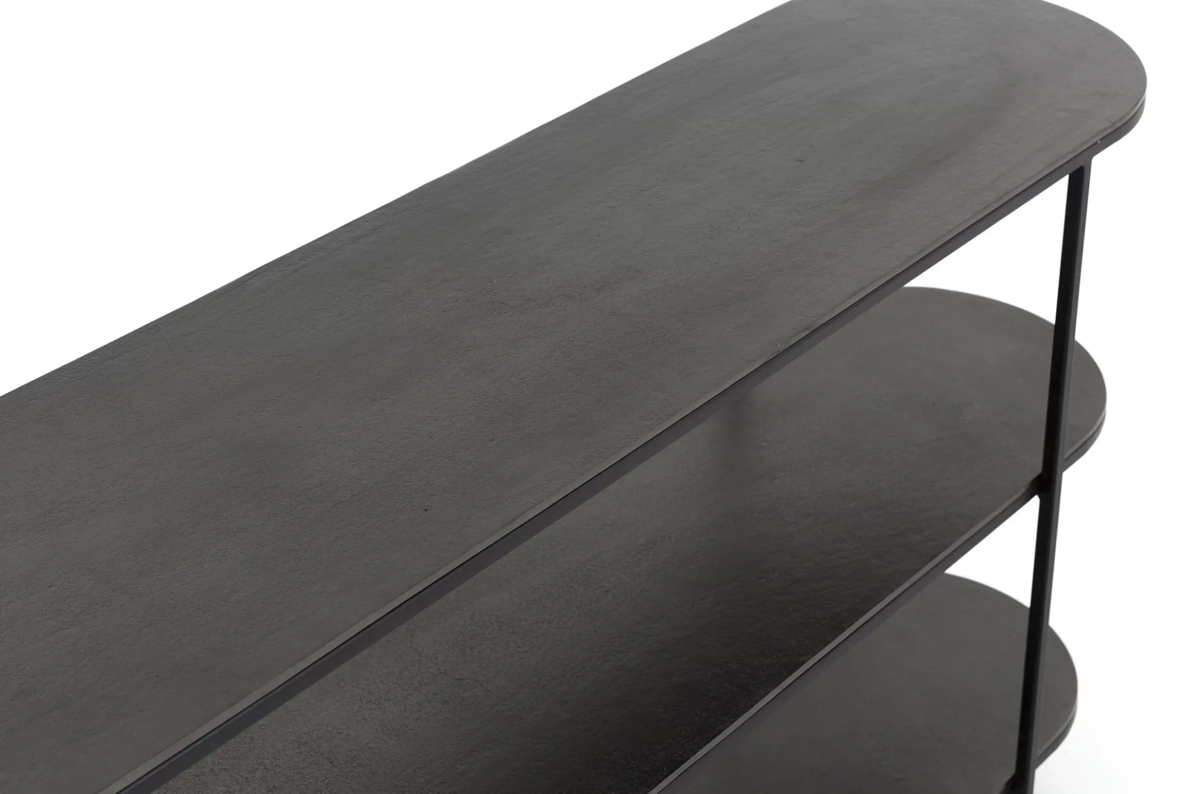 Table A Cafe^Flamant Zenza, Table Console, 3 Niveaux, Metal